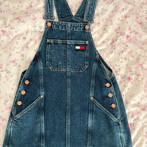 Tommy Hilfiger Blue Denim overall dress